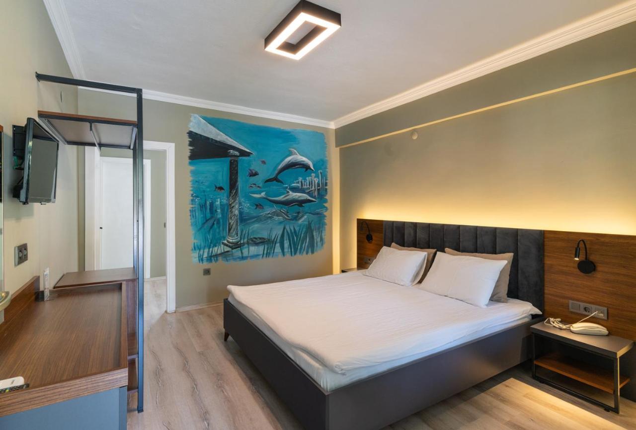 Kayalar Blue Beach Hotel Sazlı 外观 照片