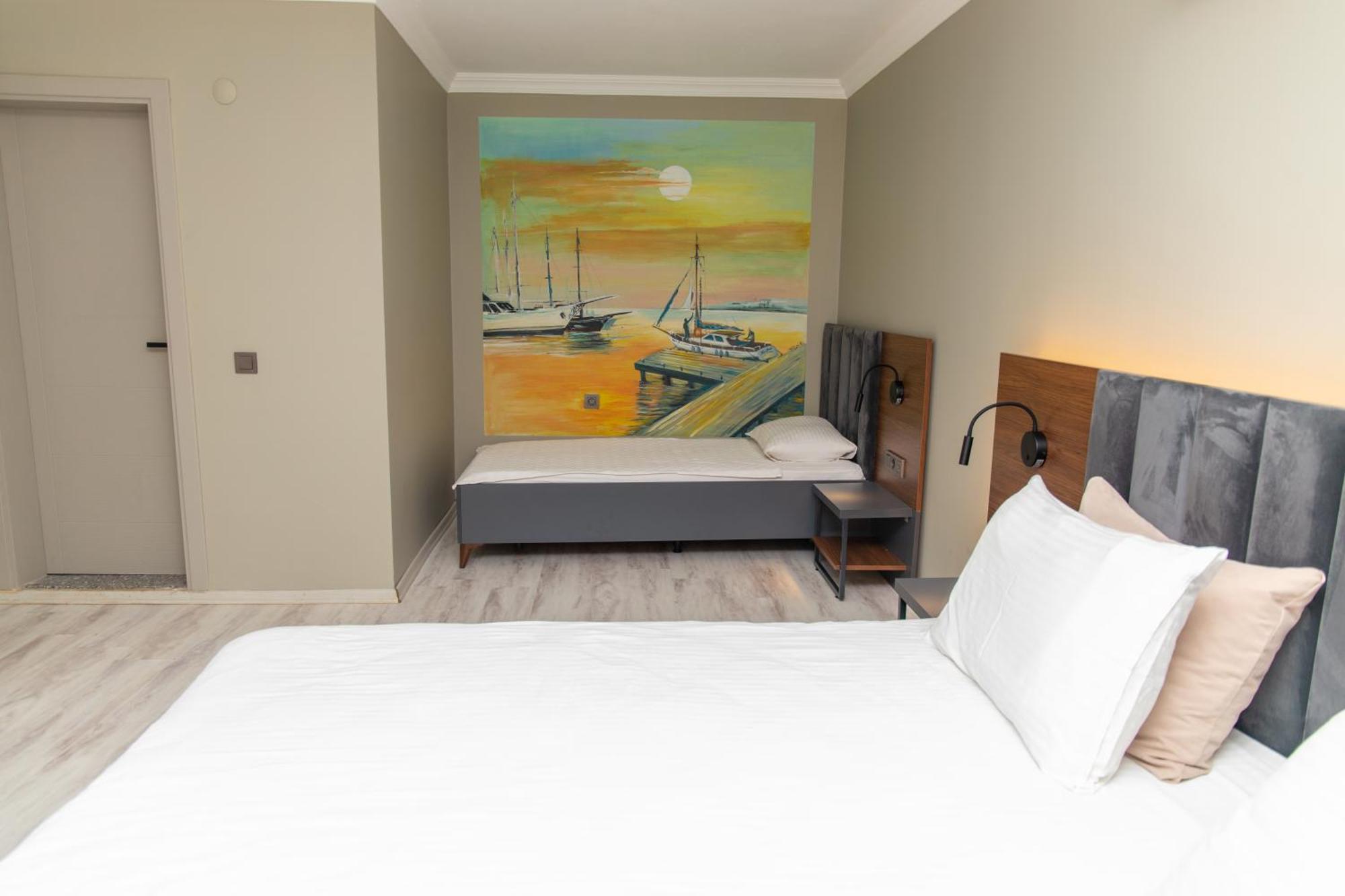 Kayalar Blue Beach Hotel Sazlı 外观 照片
